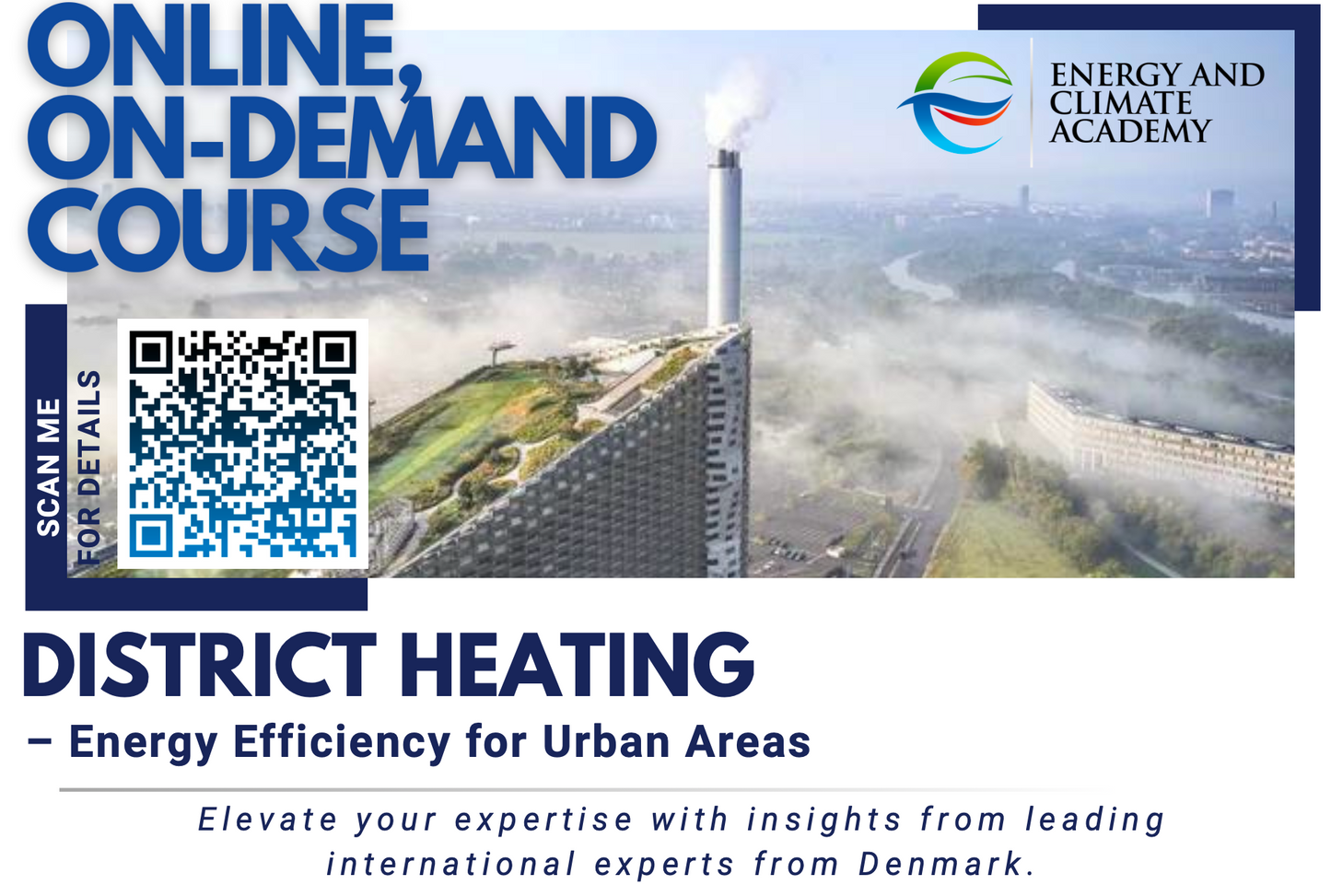 District Heating – Energy Efficiency for Urban Areas (Full Course)
